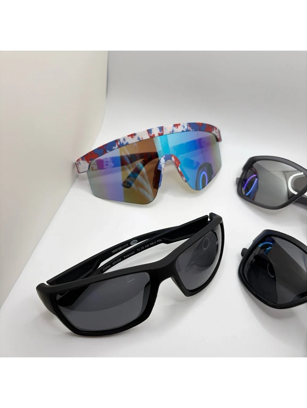 Panama Jack Polarized Sunglasses Lot Of 4 Men's Foster Grant Different Styles #2